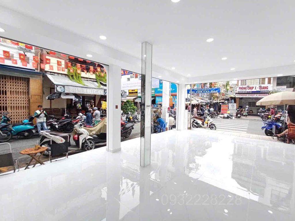 Cho thuê nhà góc 2 mặt tiền Nguyễn Thiện Thuật quận 3, giá 5x