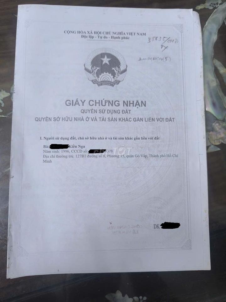 Nhà 4 Tầng Quận 12, TP HCM (gần Metro Q12, Siêu thị MM Mega market)