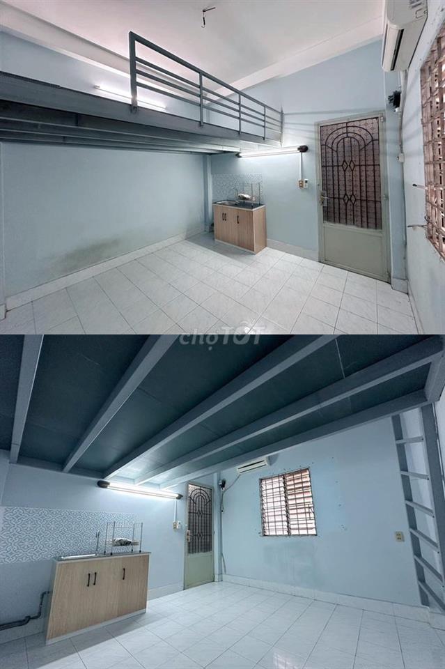 Phòng trệt gác, máy lạnh 