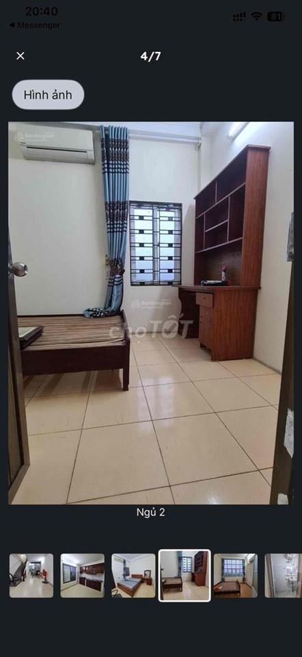 Cho thuê nhà điện nước giá dân 6tr