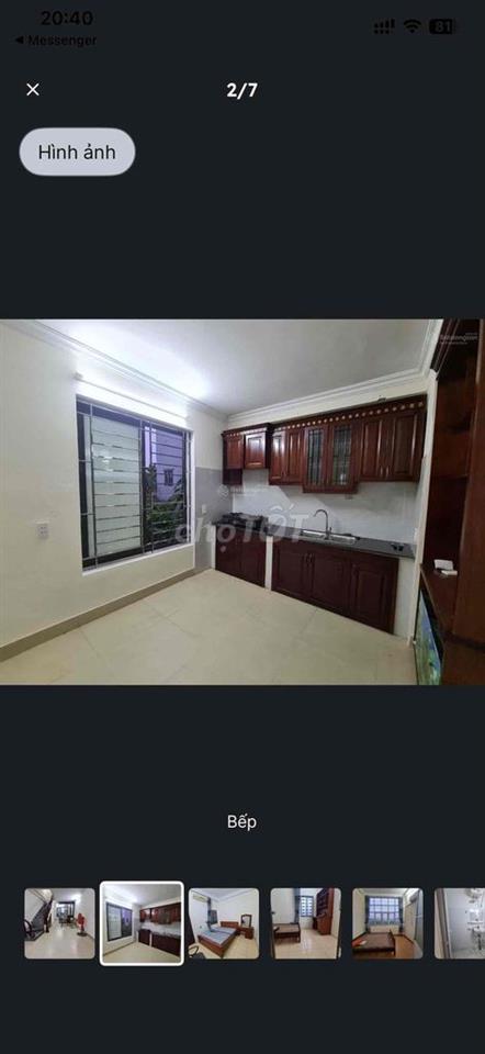 Cho thuê nhà điện nước giá dân 6tr