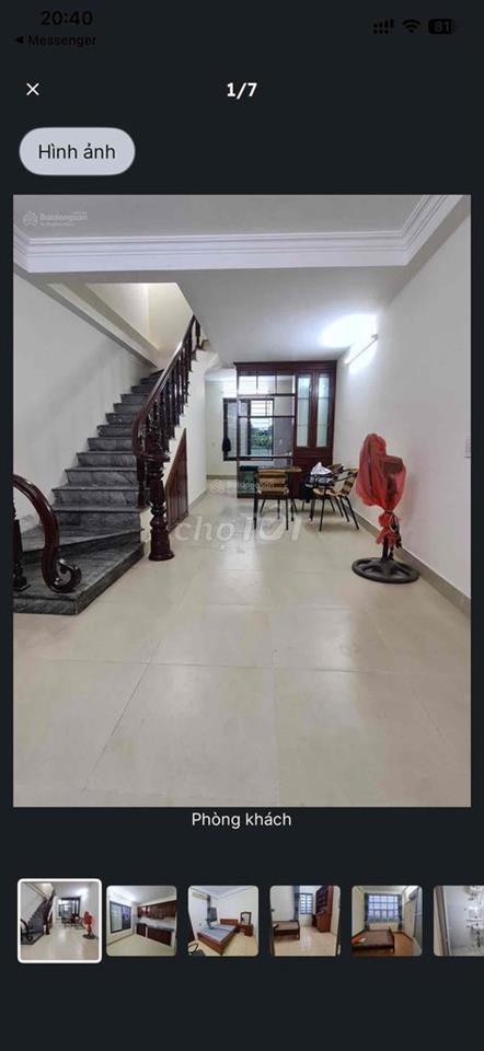 Cho thuê nhà điện nước giá dân 6tr