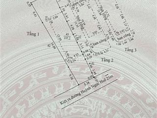Chính chủ bán 3 tầng 198 m2 55tr/1m2