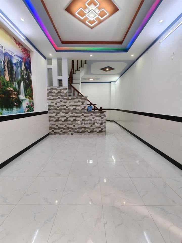 Bán Nhà Lầu Trệt Sổ Chung Thổ Cư Ngã Tư Bình Chuẩn - Giá Rẻ 1.07 Tỷ