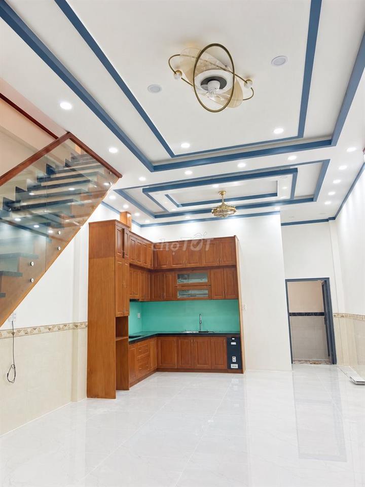 Nhà mới đường thông kinh doanh tốt 3PN ngang 5m 68m2 giá đầu tư 3.4 tỷ