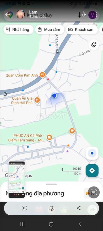 Bán đất chợ Phước Hòa A