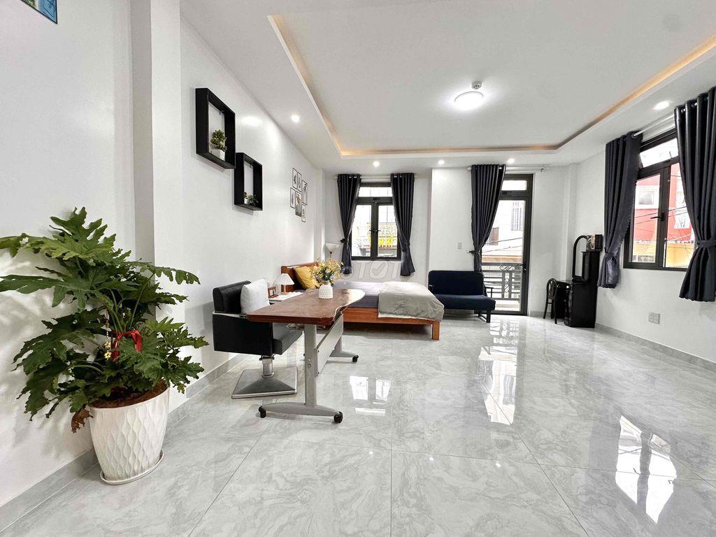 🔥 8 TRIỆU – STUDIO 45M² FULL NỘI THẤT + 2 GIƯỜNG, BAN CÔNG THOÁNG! 🌿