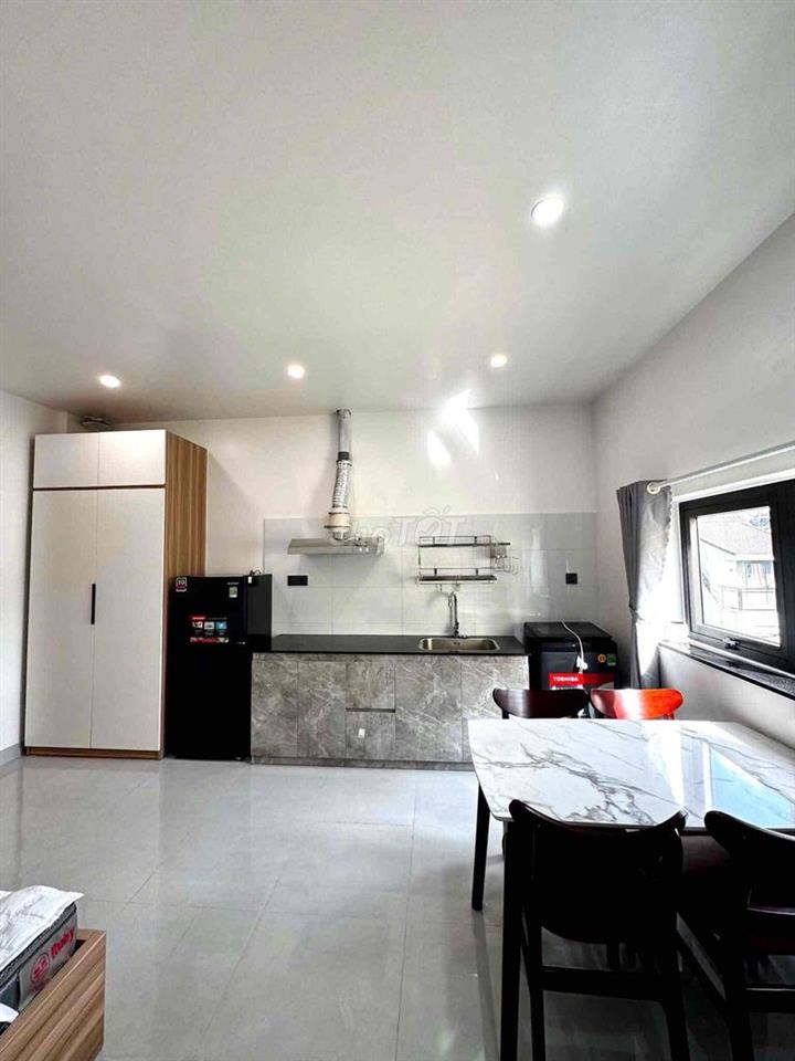 CHO THUÊ CĂN HỘ STUDIO FULL NỘI THẤT ĐƯỜNG PHAN CHU TRINH GIÁ 5.5 TRIỆ