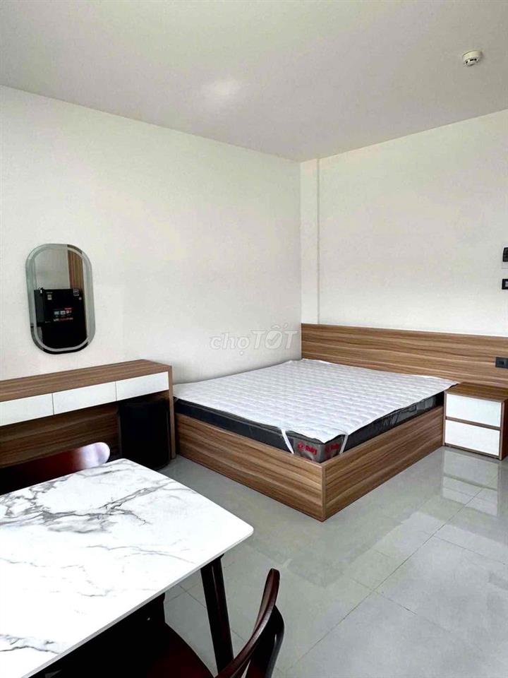 CHO THUÊ CĂN HỘ STUDIO FULL NỘI THẤT ĐƯỜNG PHAN CHU TRINH GIÁ 5.5 TRIỆ