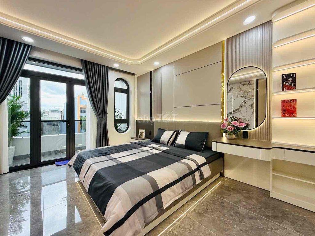 NHÀ PHỐ MỚI XÂY NỘI THẤT CAO CẤP