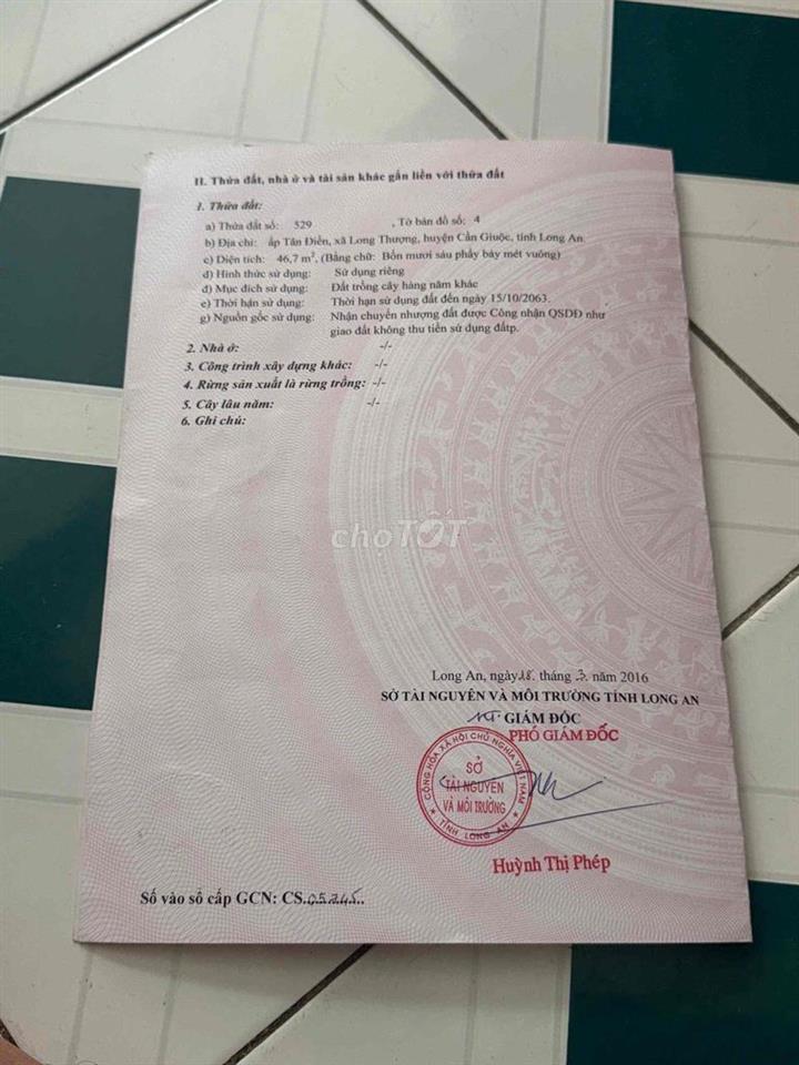 Bán nhà huyện Bình Chánh