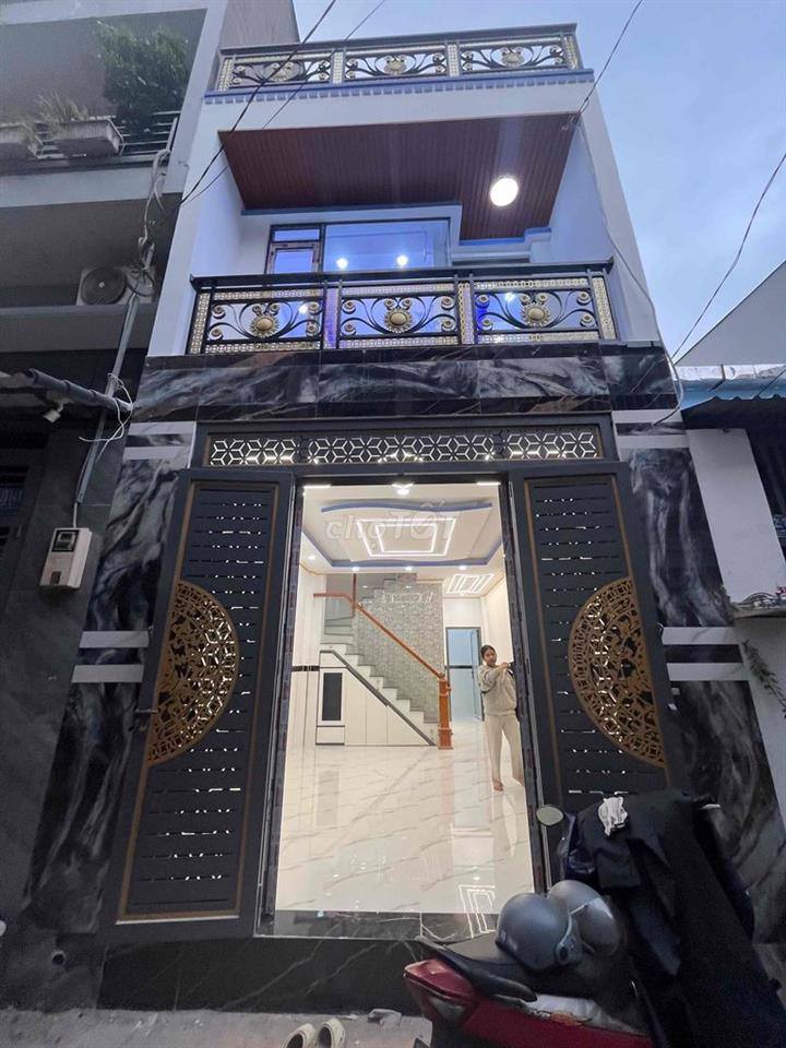 BÁN NHÀ GÒ XOÀI, BÌNH HƯNG HÒA A, BÌNH TÂN, 4X12M, 4PN, NGỦ TRỆT, HXH