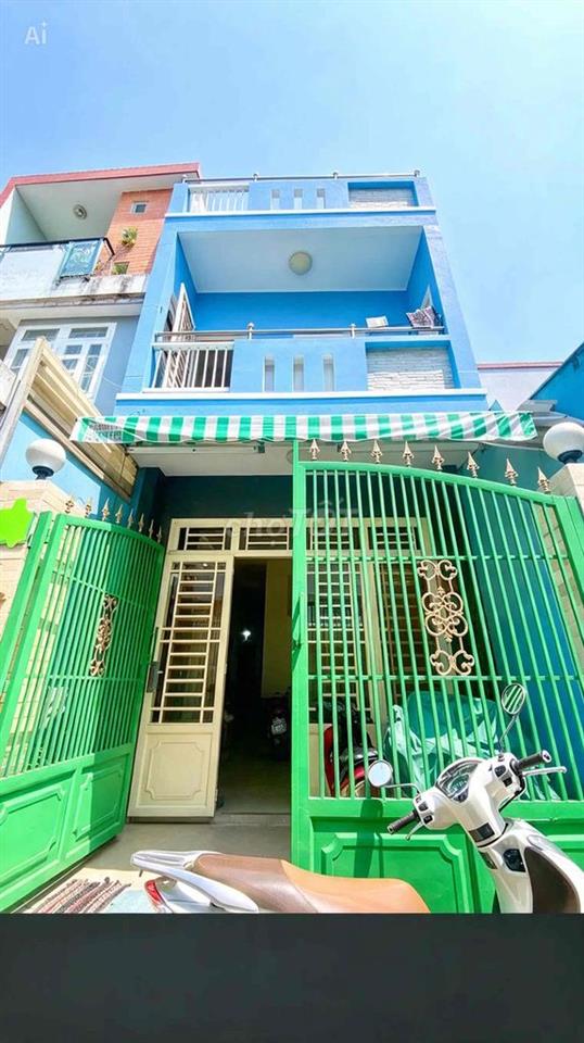 BÁN NHÀ TỈNH LỘ 10, BÌNH TÂN, 54M², 4PN, 3 TẦNG, HXH