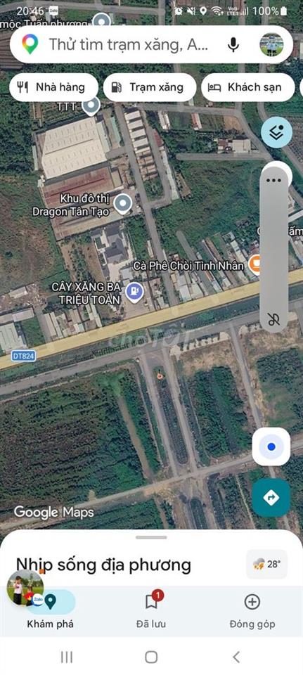 ÁN NHANH -ĐẤT HỰU THẠNH, ĐỨC HÒA ,LONG AN
