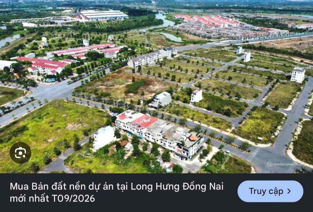 đất nền long hưng