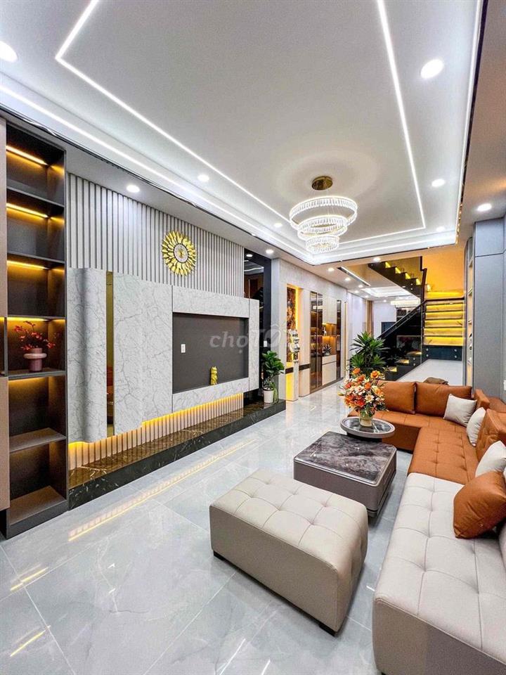 NHÀ PHỐ LUXURY – RA MẮT HÔM NAY 1 TRỆT 2 LẦU – NỘI THẤT CAO CẤP