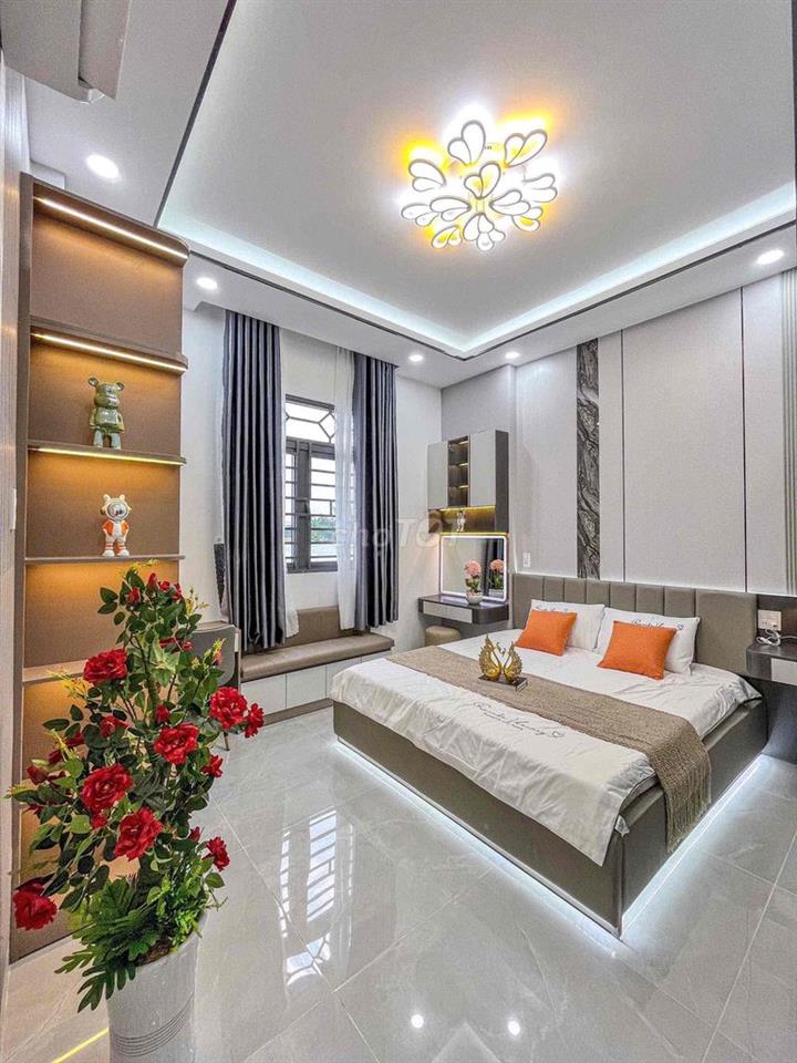 NHÀ PHỐ LUXURY – RA MẮT HÔM NAY 1 TRỆT 2 LẦU – NỘI THẤT CAO CẤP