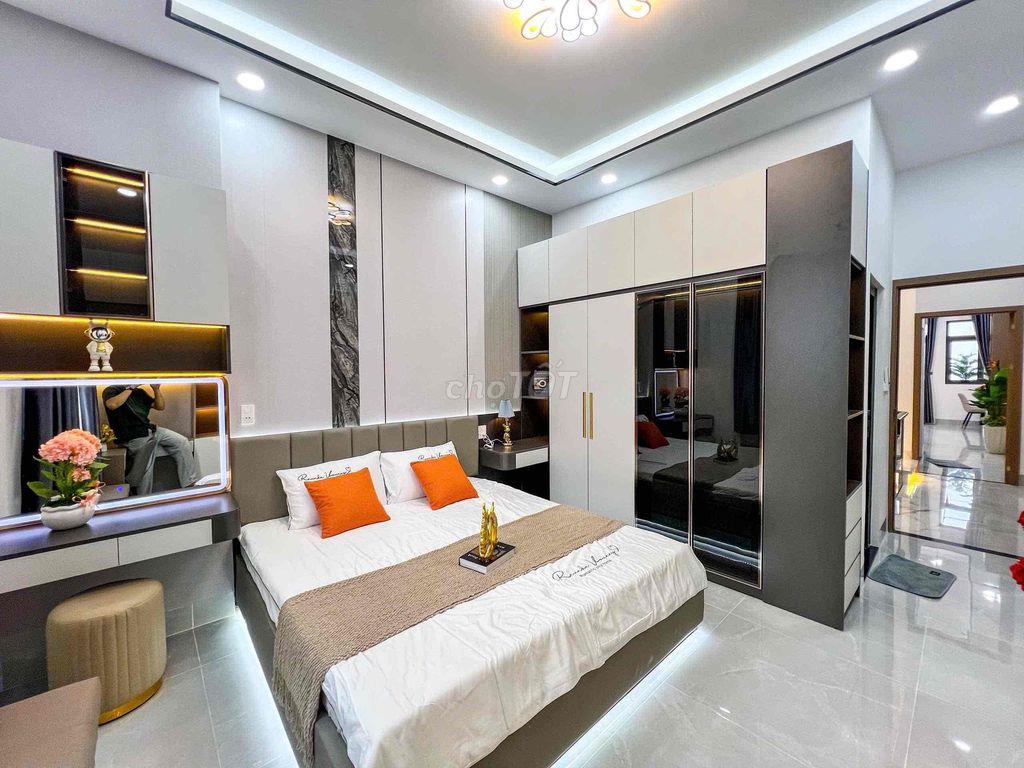 NHÀ PHỐ LUXURY – RA MẮT HÔM NAY 1 TRỆT 2 LẦU – NỘI THẤT CAO CẤP