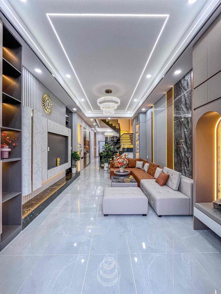 NHÀ PHỐ LUXURY – RA MẮT HÔM NAY 1 TRỆT 2 LẦU – NỘI THẤT CAO CẤP