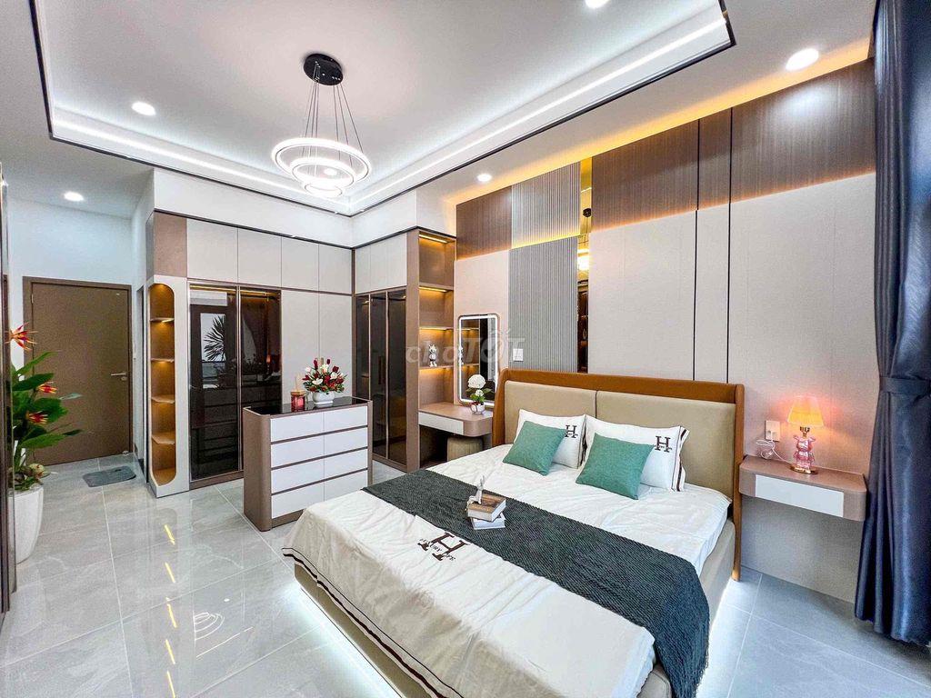NHÀ PHỐ LUXURY – RA MẮT HÔM NAY 1 TRỆT 2 LẦU – NỘI THẤT CAO CẤP
