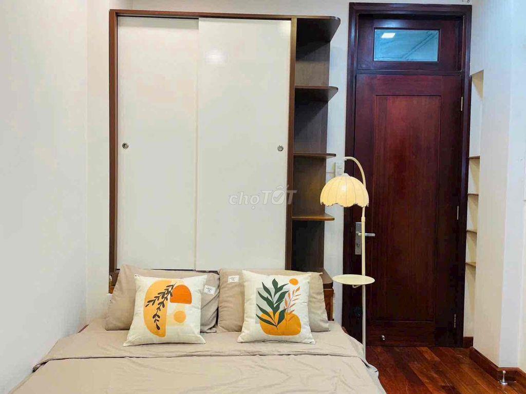 1PN Tách Bếp Có Máy Giặt Riêng - Full Đồ Gỗ- Tô Hiến Thành Q10 Không