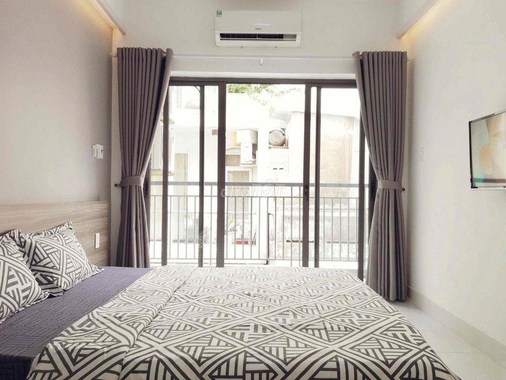 Cho Thuê Studio Ban Công Lớn Sư Vạn Hạnh Quận 10 Gần Vạn Hạnh Mall Ful