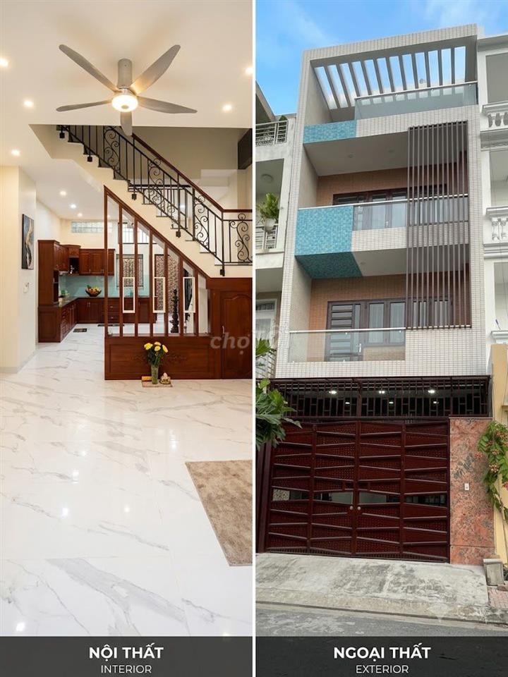 Cho thuê nhà nguyên căn mới đẹp làm Văn phòng–KDC Văn Lang–Mặt tiền 5m