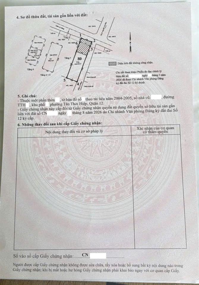 Nhà phố hẻm xe hơi Tân Thới Hiệp quận 12 5 tỉ