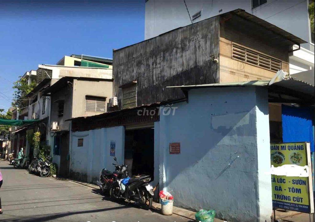 BÁN NHÀ CĂN GÓC 2 MẶT TIỀN VÕ THÀNH TRANG