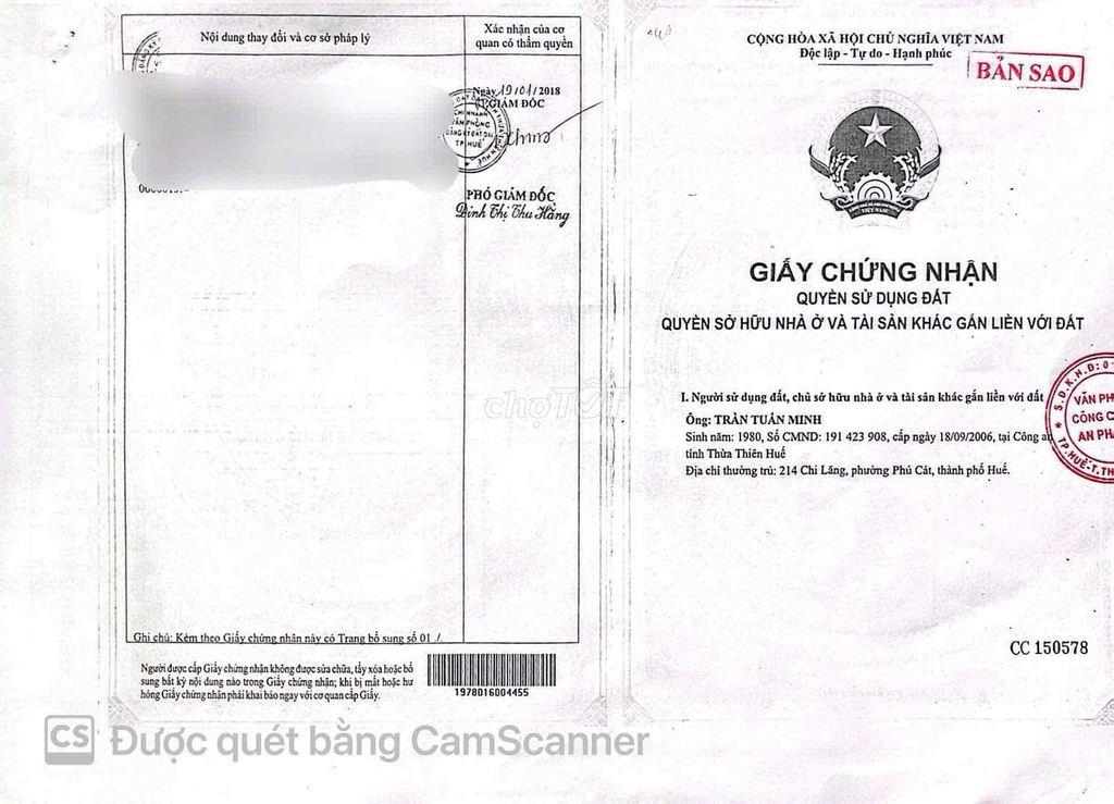 bán đất mặt tiền Đồng Khởi