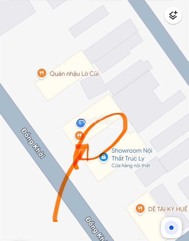 bán đất mặt tiền Đồng Khởi