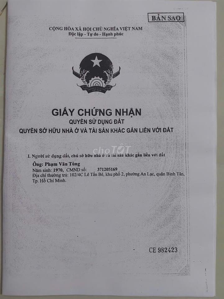 Cho thuê nhà