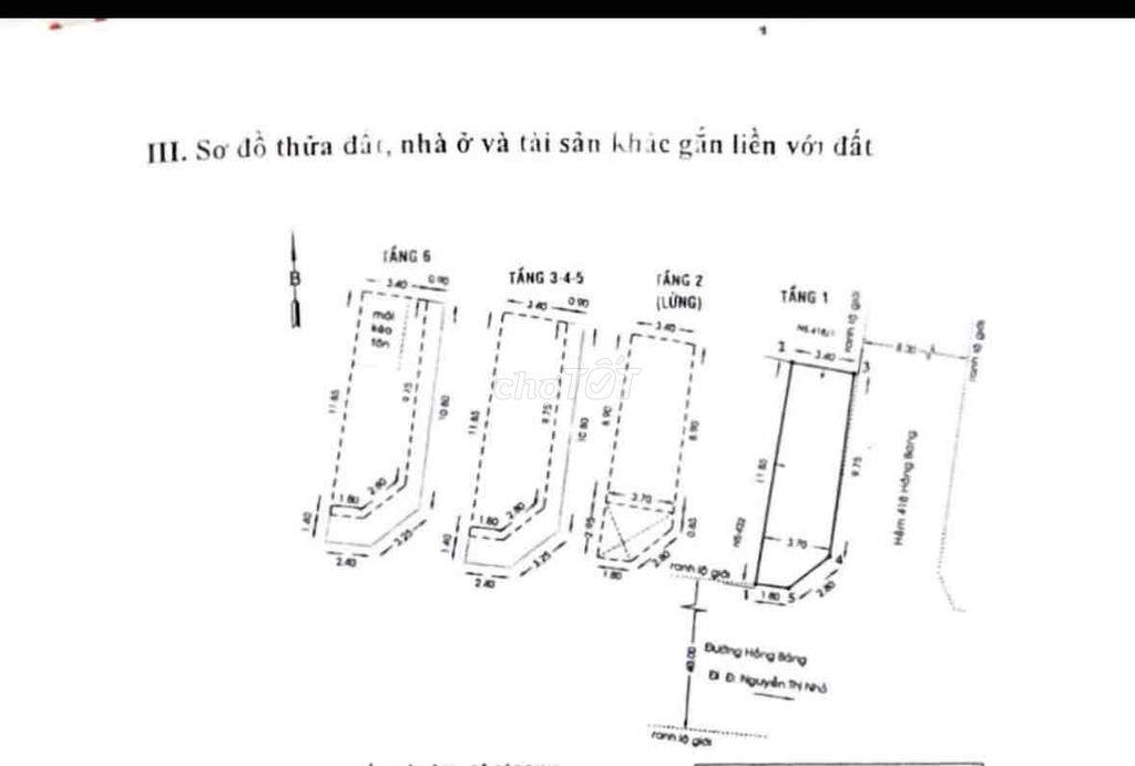 NHÀ MT HỒNG BÀNG PL CHUẨN, CÓ DÒNG TIỀN SẴN CẦN BÁN