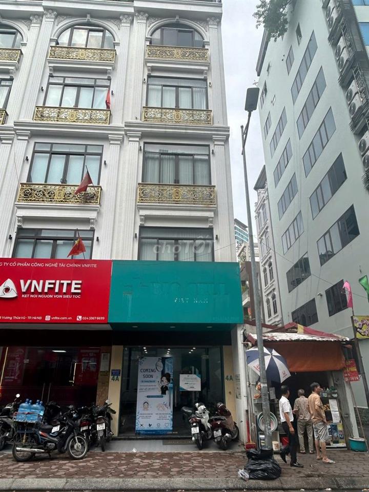 2 MẶT PHỐ VƯƠNG THỪA VŨ – 6 TẦNG, 90M² –VỈA HÈ RỘNG 5M- THANG MÁY!