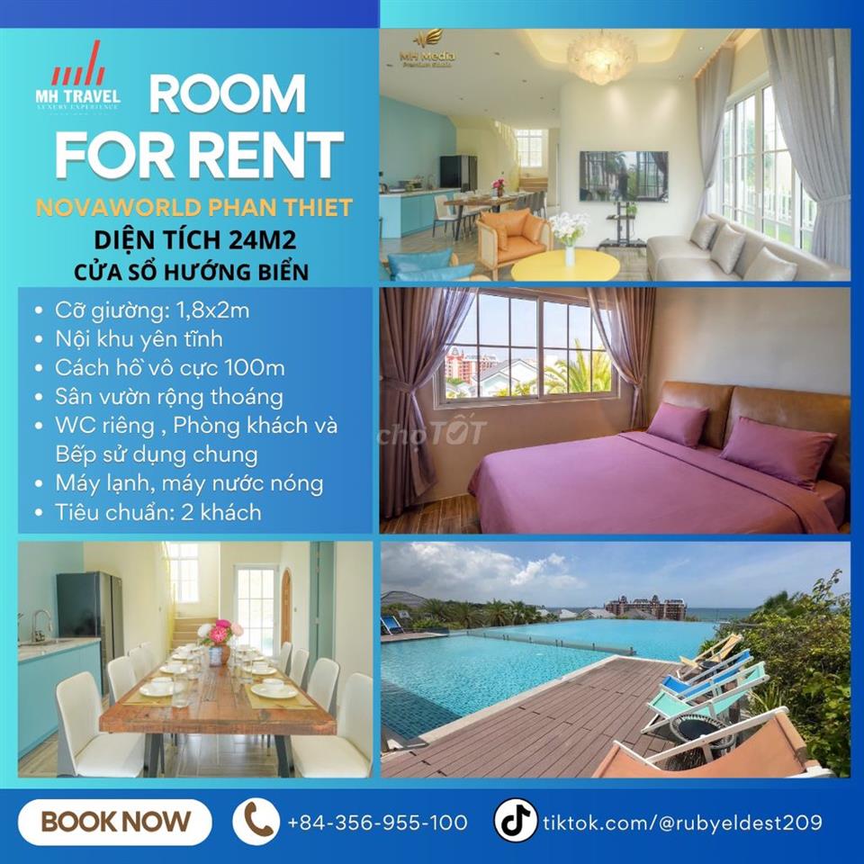 CHO THUÊ PHÒNG VILLA NOVAWORLD PHAN THIẾT