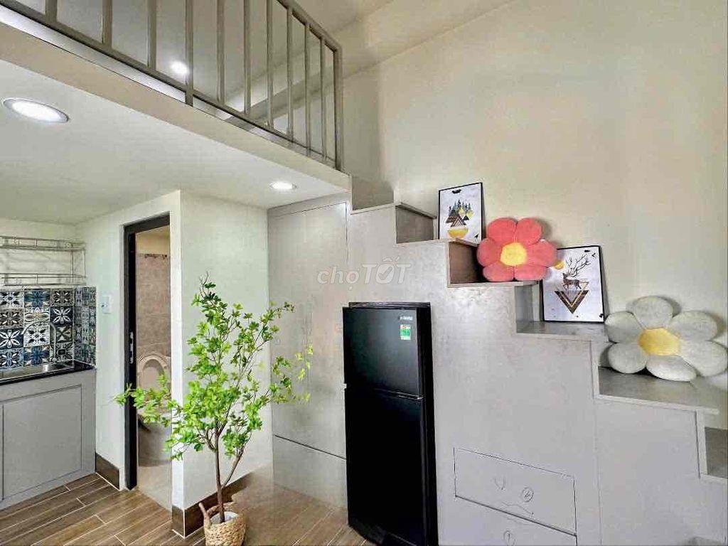 KHAI TRƯƠNG GÁC GỖ MỚI XÂY GẦN KCX, PHÚ MỸ HƯNG FULL NỘI THẤT