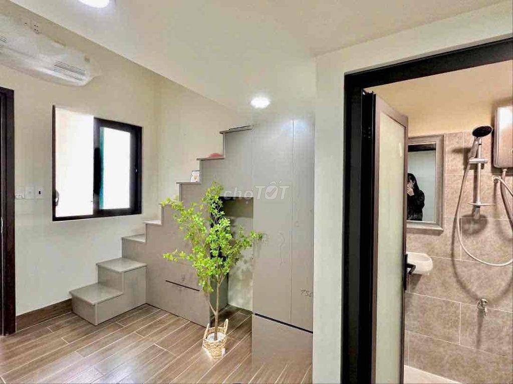 KHAI TRƯƠNG GÁC GỖ MỚI XÂY GẦN KCX, PHÚ MỸ HƯNG FULL NỘI THẤT