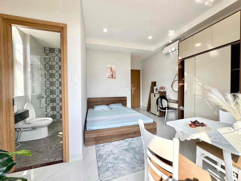 🏡STUDIO - FULL NỘI THẤT -  SIÊU THOÁNG - NGAY CÔNG VIÊN LÀNG HOA🌅🌷