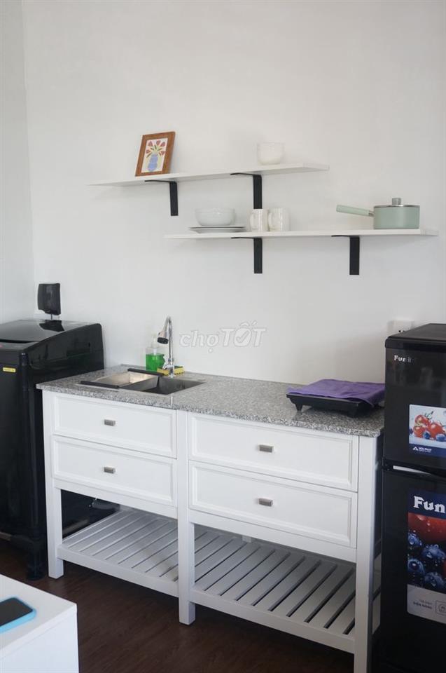 CHO THUÊ STUDIO FULL NỘI THẤT CÓ  BAN CÔNG  – QUẬN 3