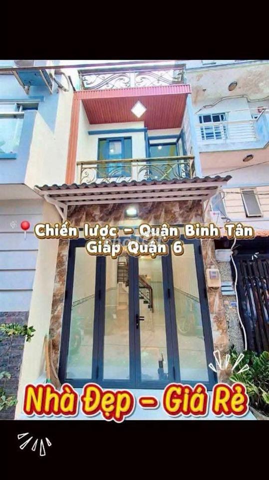 Bán nhà đẹp - ở ngay💥 giáp Tân Hòa Đông gần Q6 60m2 sổ hồng riêng