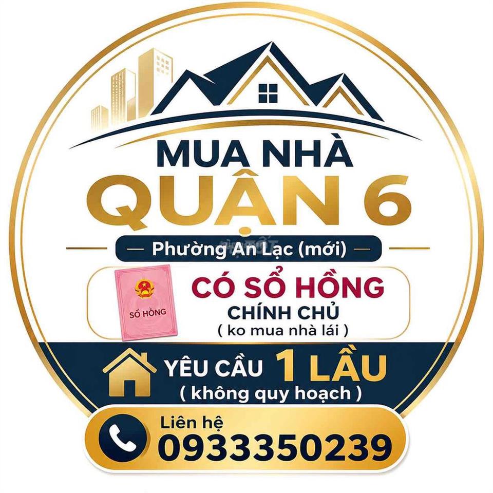 Q6 BÁN NHÀ SỐ HỒNG NGAY CHỦ