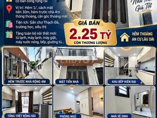 [SHR] Hẻm 4m - Phạm Văn Chiêu 17m2 1 Trệt 1 Lầu Full Nội Thất Mới