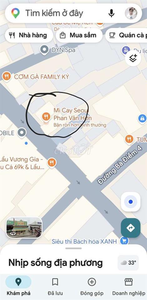 Bán Đất Đang cho thuê Phan văn hớn bà điểm