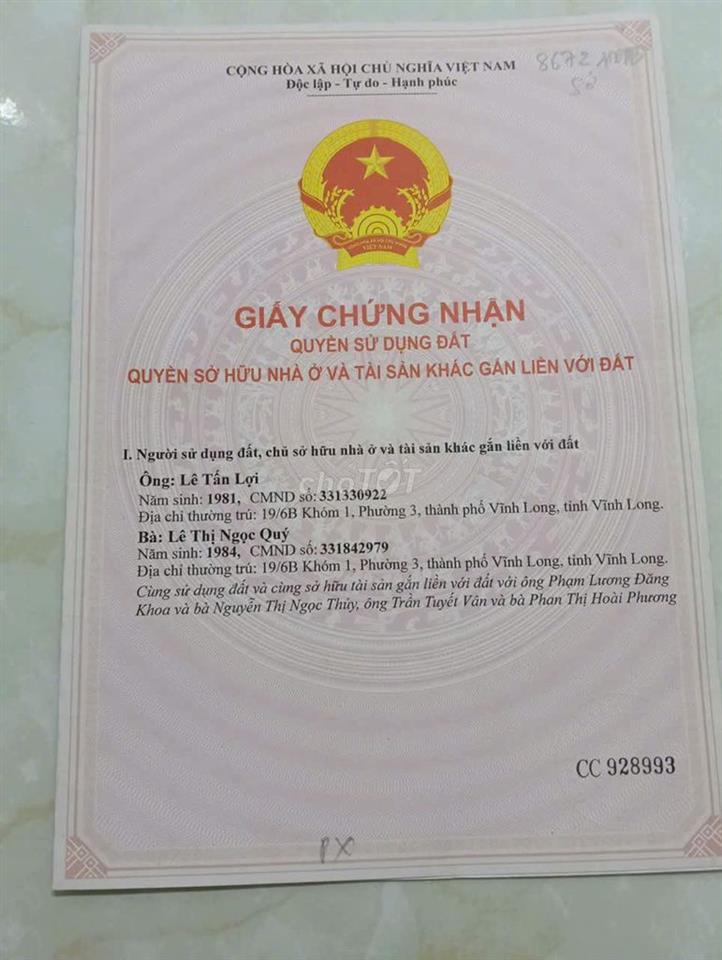 Bán gấp nhà chính chủ Nguyễn Bình Nhà Bè TPHCM