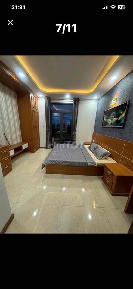 bán nhà mặt tiền Thạnh Lộc, có sân