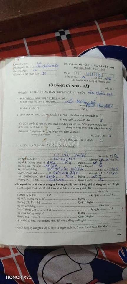 nhà cấp 4 cách quốc lộ 1a 200 met