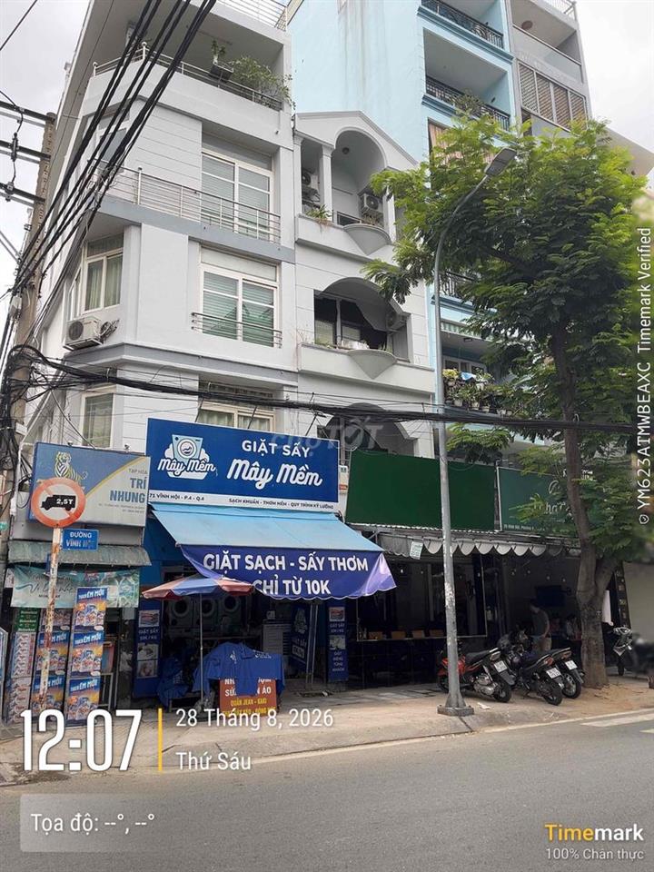 Bán Nhà 2MT Vĩnh Hội P4 Q4 4x20m