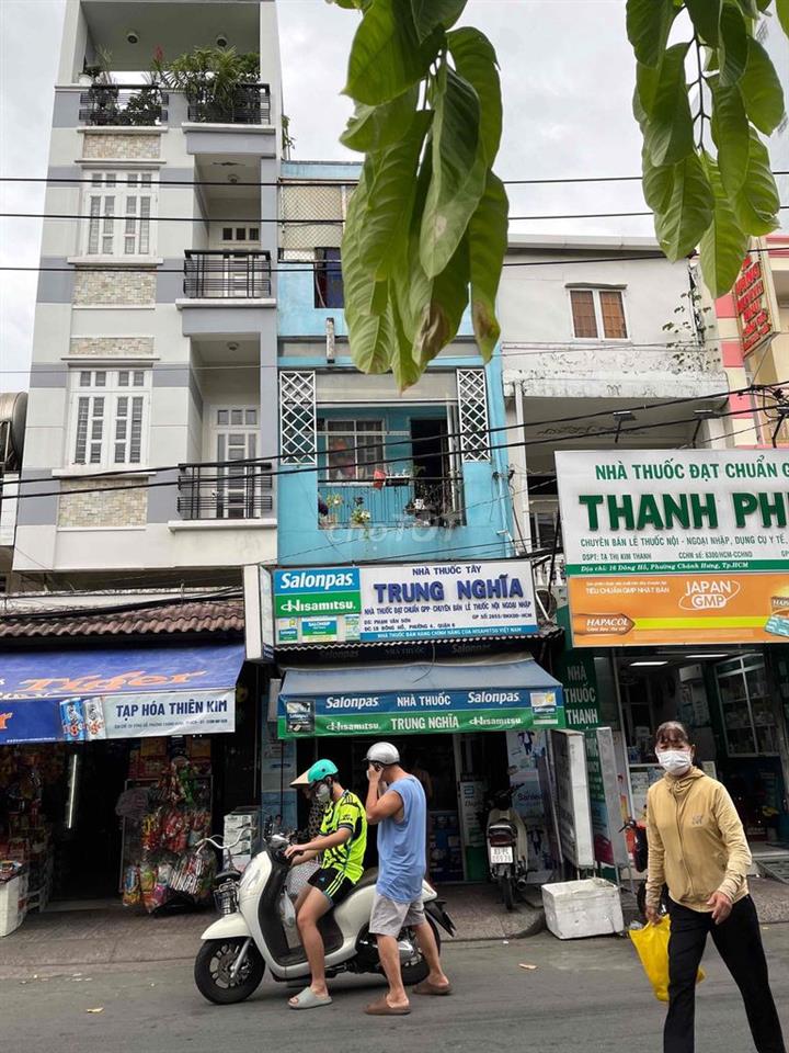 Bán Nhà MT Đông Hồ P4 Q8 HĐT 20tr/tháng