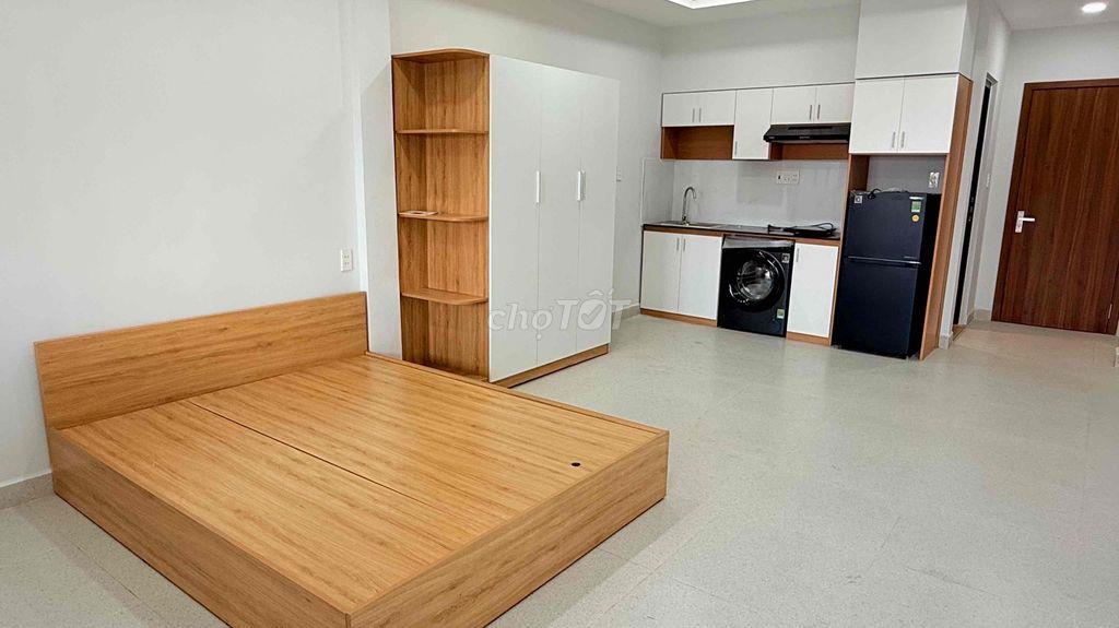 [Gò Vấp] cho thuê Căn hộ dịch vụ đầy đủ nội thất, cửa sổ, ban công