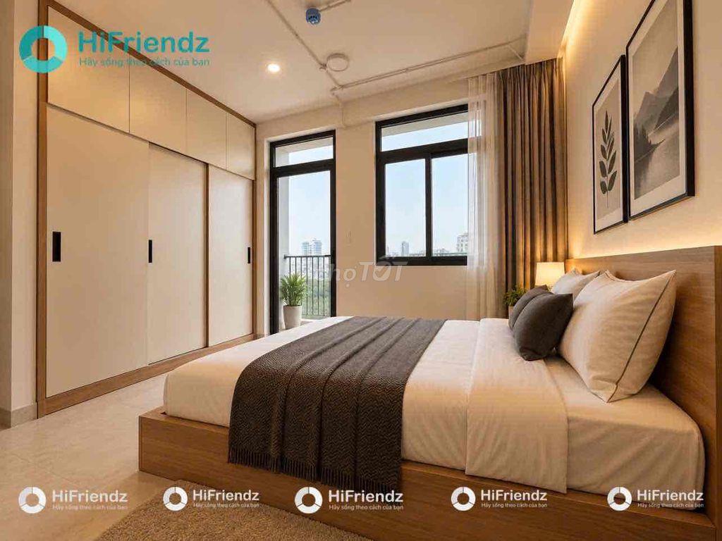 CHO THUÊ CĂN HỘ 1PN TÁCH BẾP BANCOL RIÊNG NGAY KHU VẠN PHÚC CITY